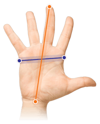Welche Größe passt zu Ihrer Hand?